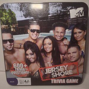 MTV Jersey Shore Trivia Board Game by Cardinal –600+ Questions – Complete -READ